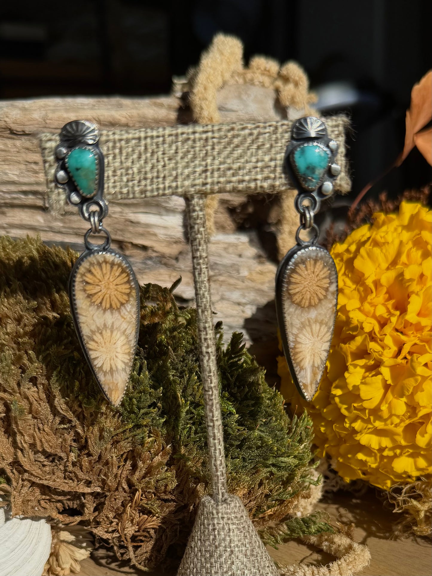 INDIAN SUMMER STUD EARRINGS