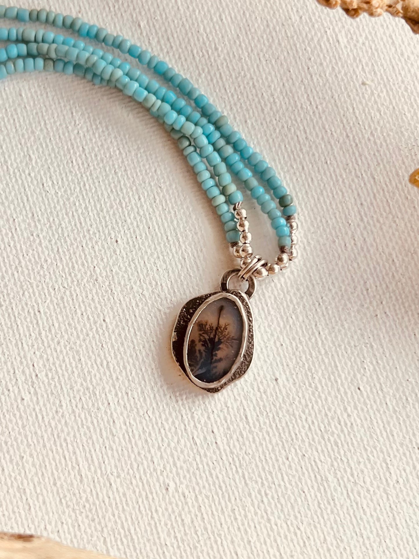 Seaweed Charm Necklace