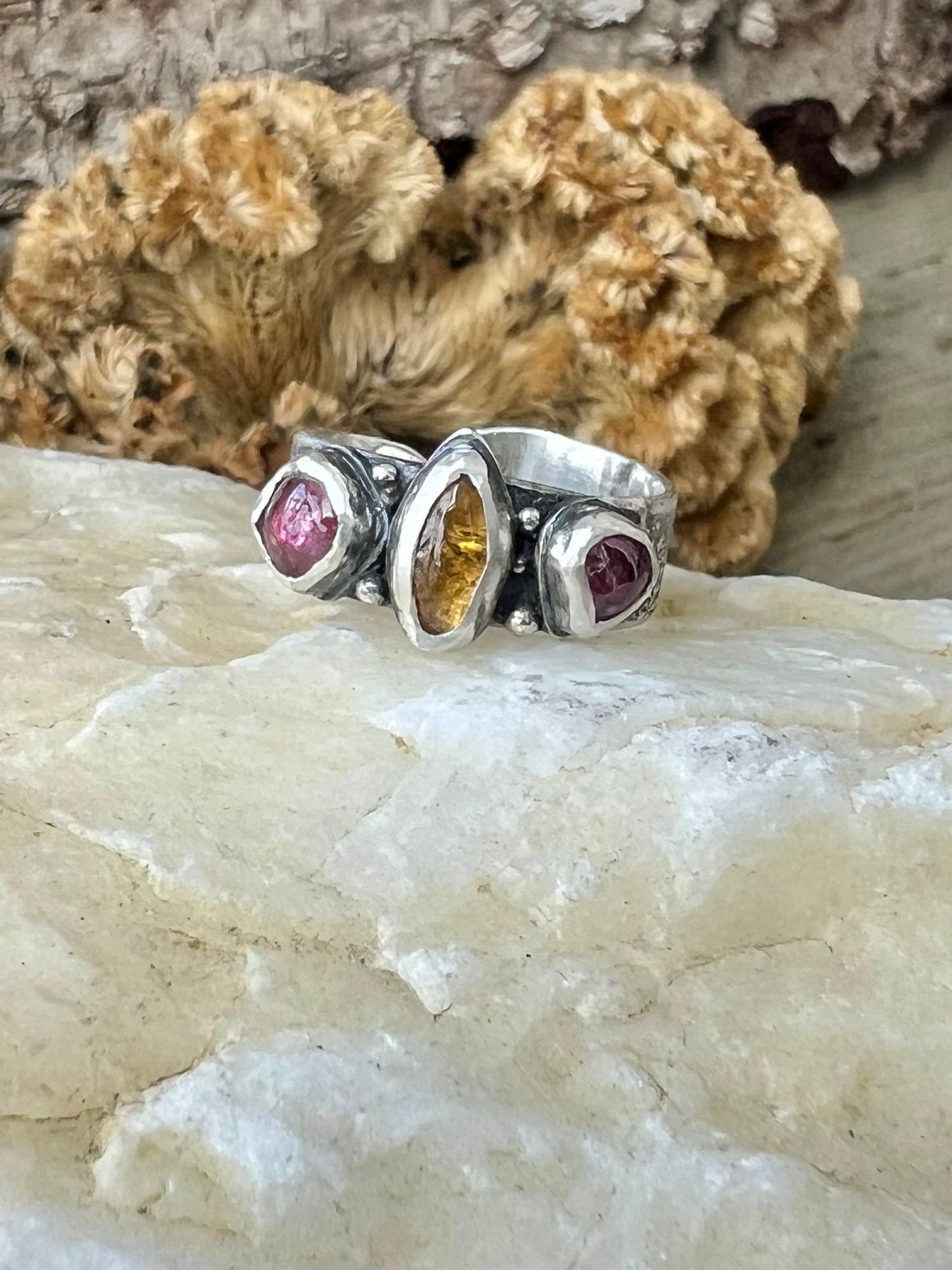 PINK HEART CHAKRA RING