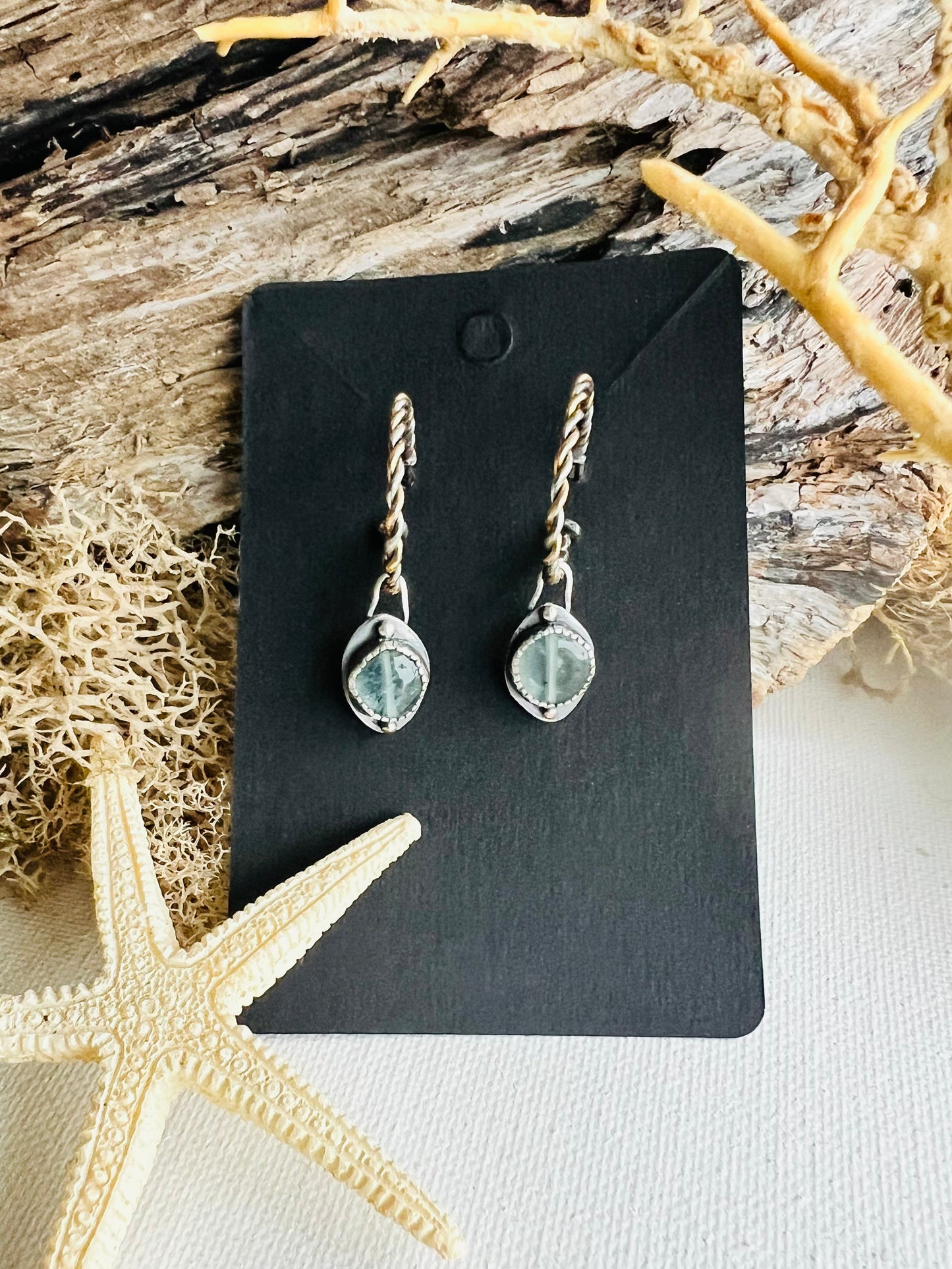 Ocean Whisper Hoops