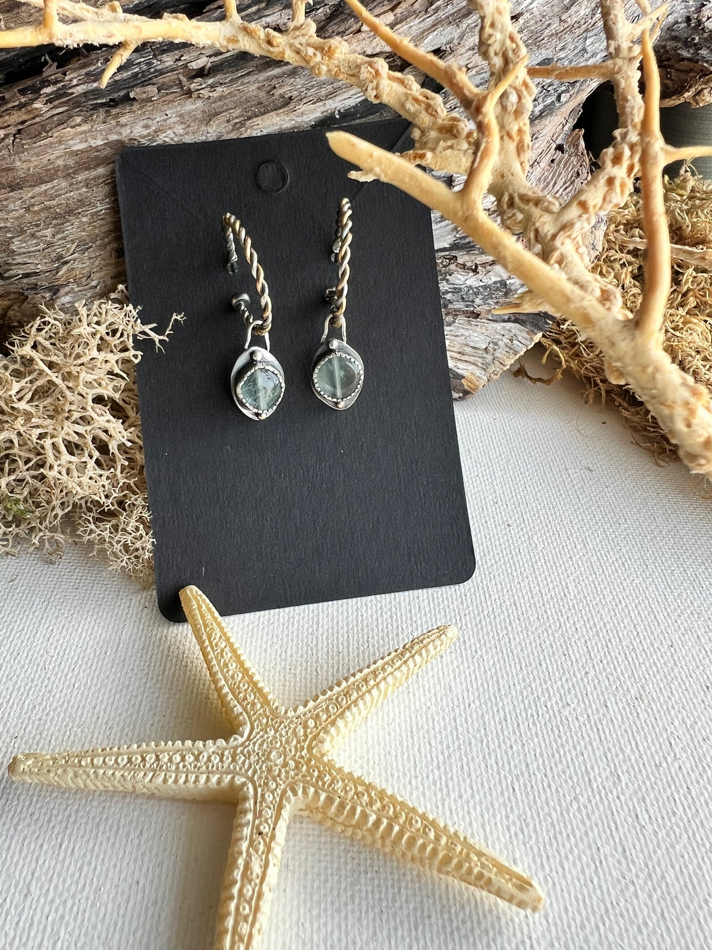 Ocean Whisper Hoops