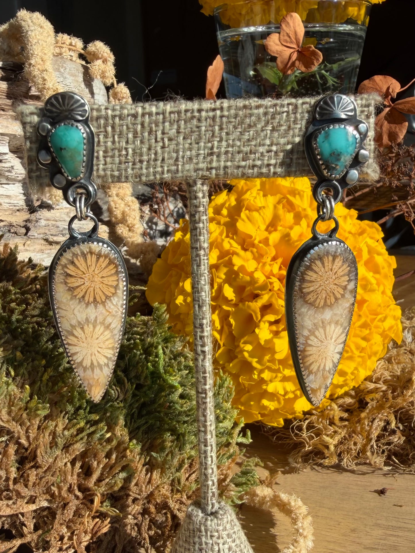 INDIAN SUMMER STUD EARRINGS