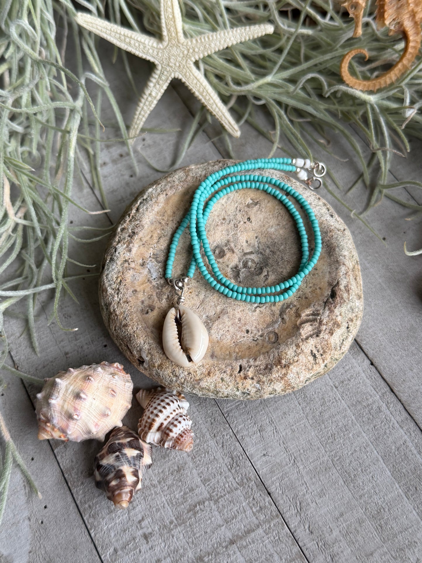 SALTY, SILK BEADED THREADS