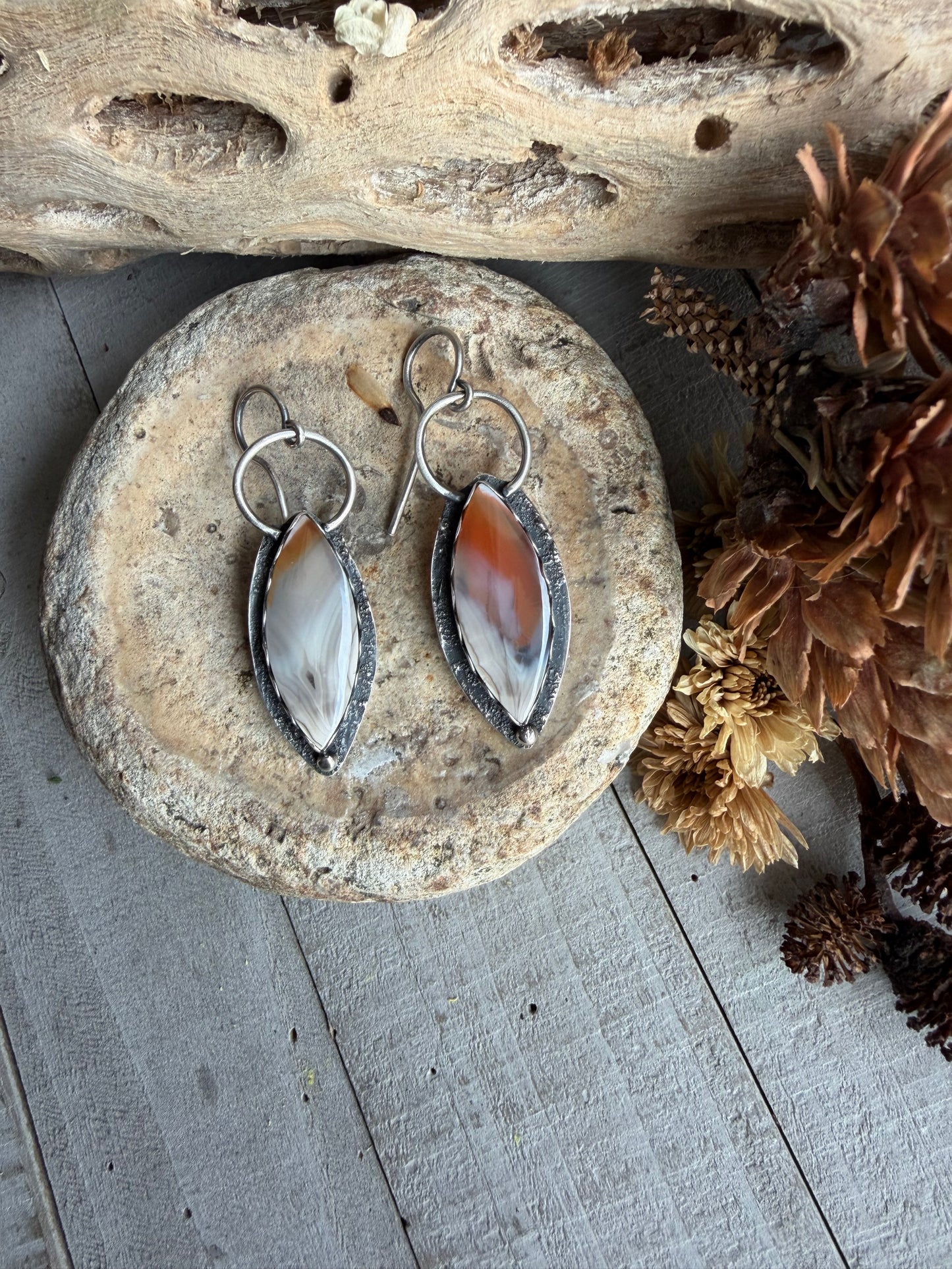 SUMATRA AGATE EARRINGS