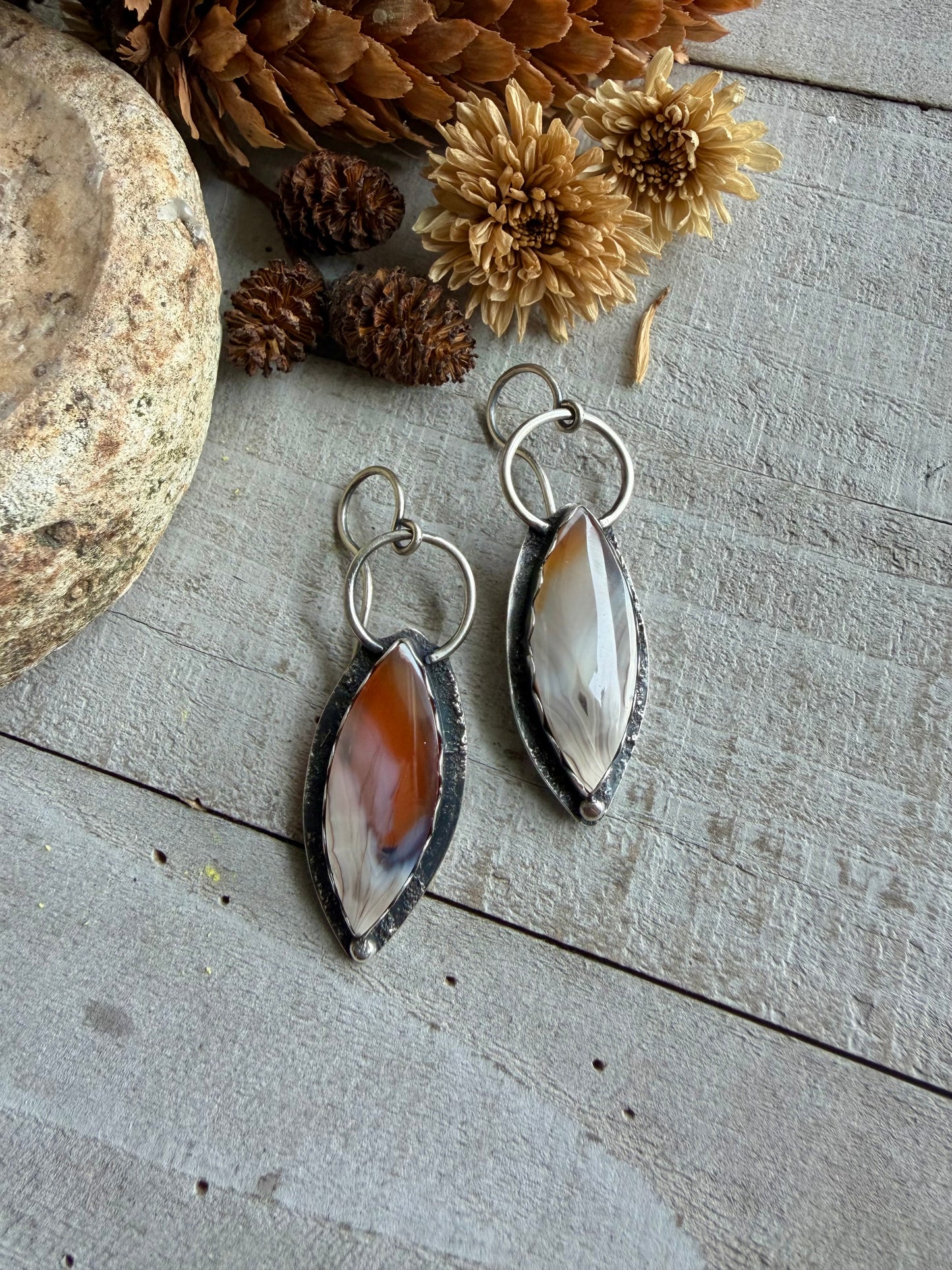 SUMATRA AGATE EARRINGS