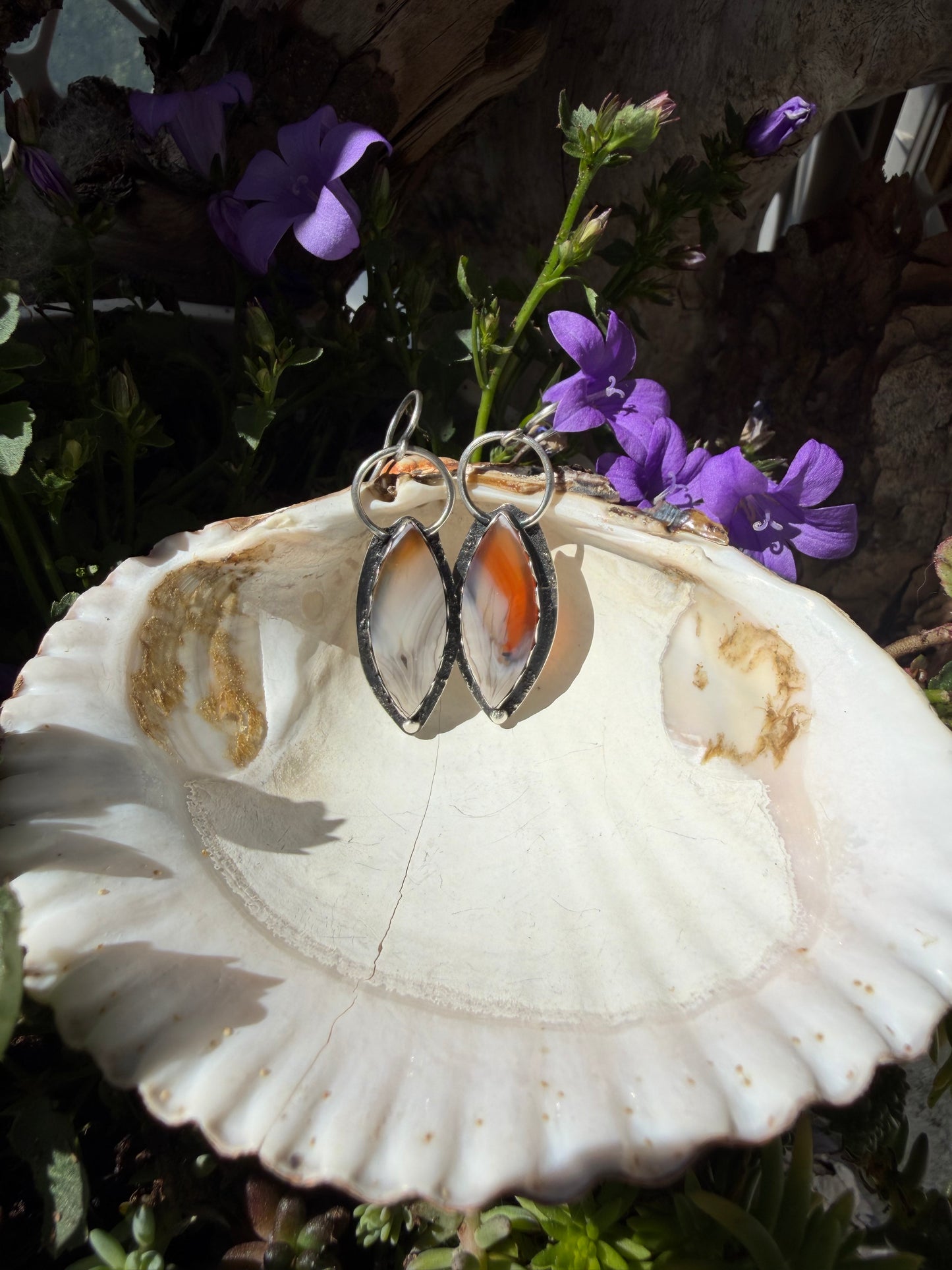 SUMATRA AGATE EARRINGS