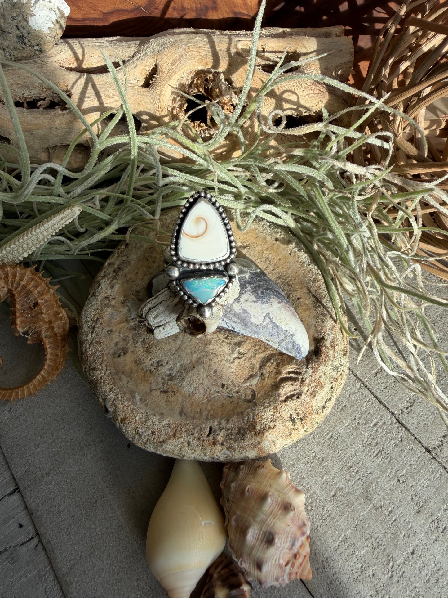 SEASHELL DAYDREAMING RING