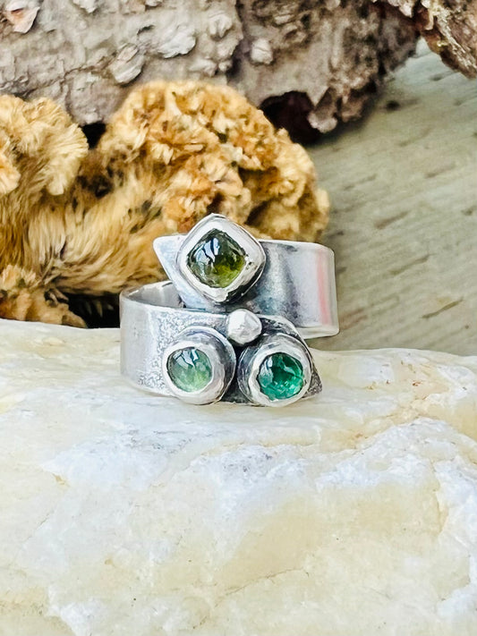 GREEN HEART CHAKRA RING