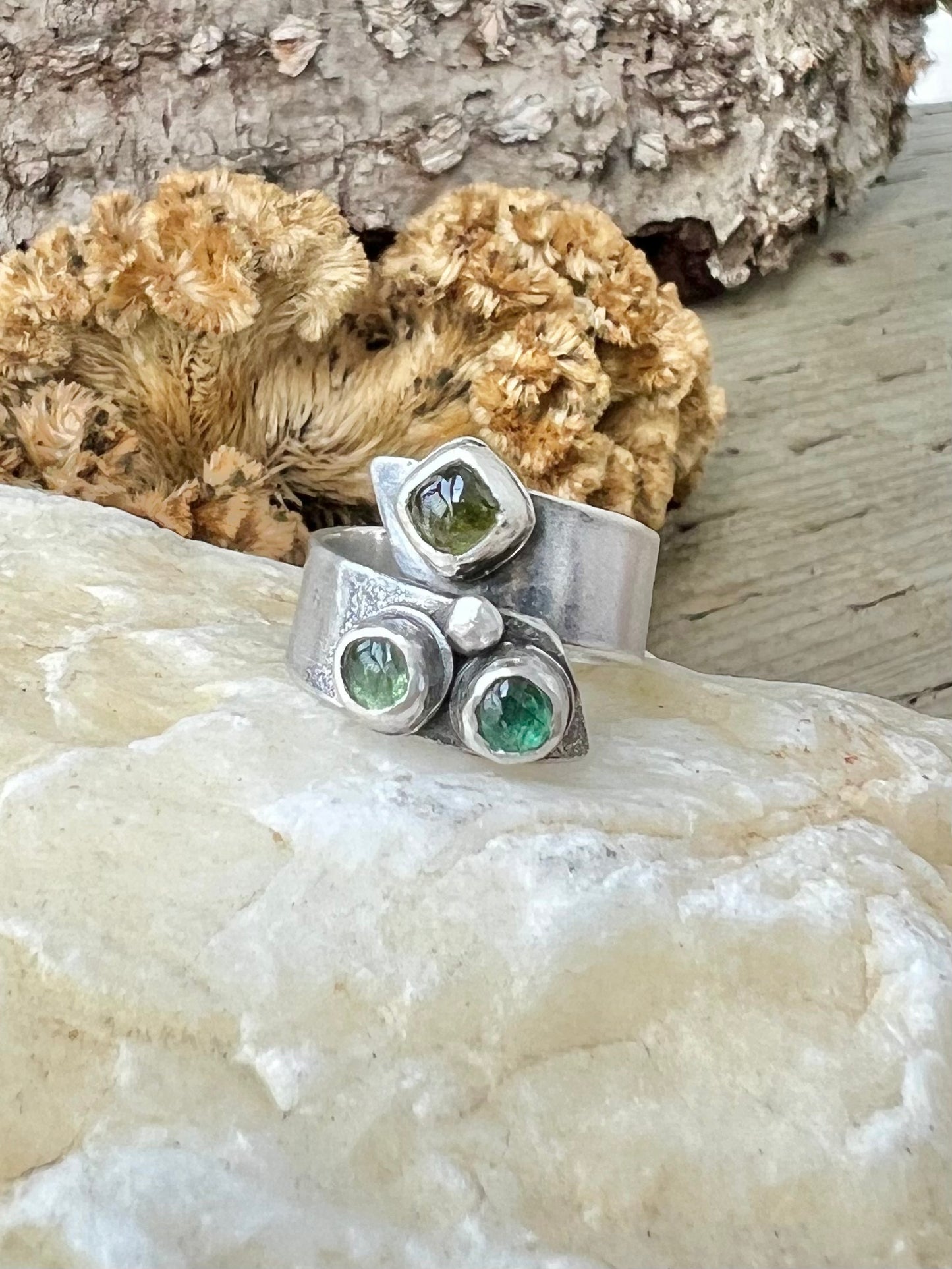 GREEN HEART CHAKRA RING