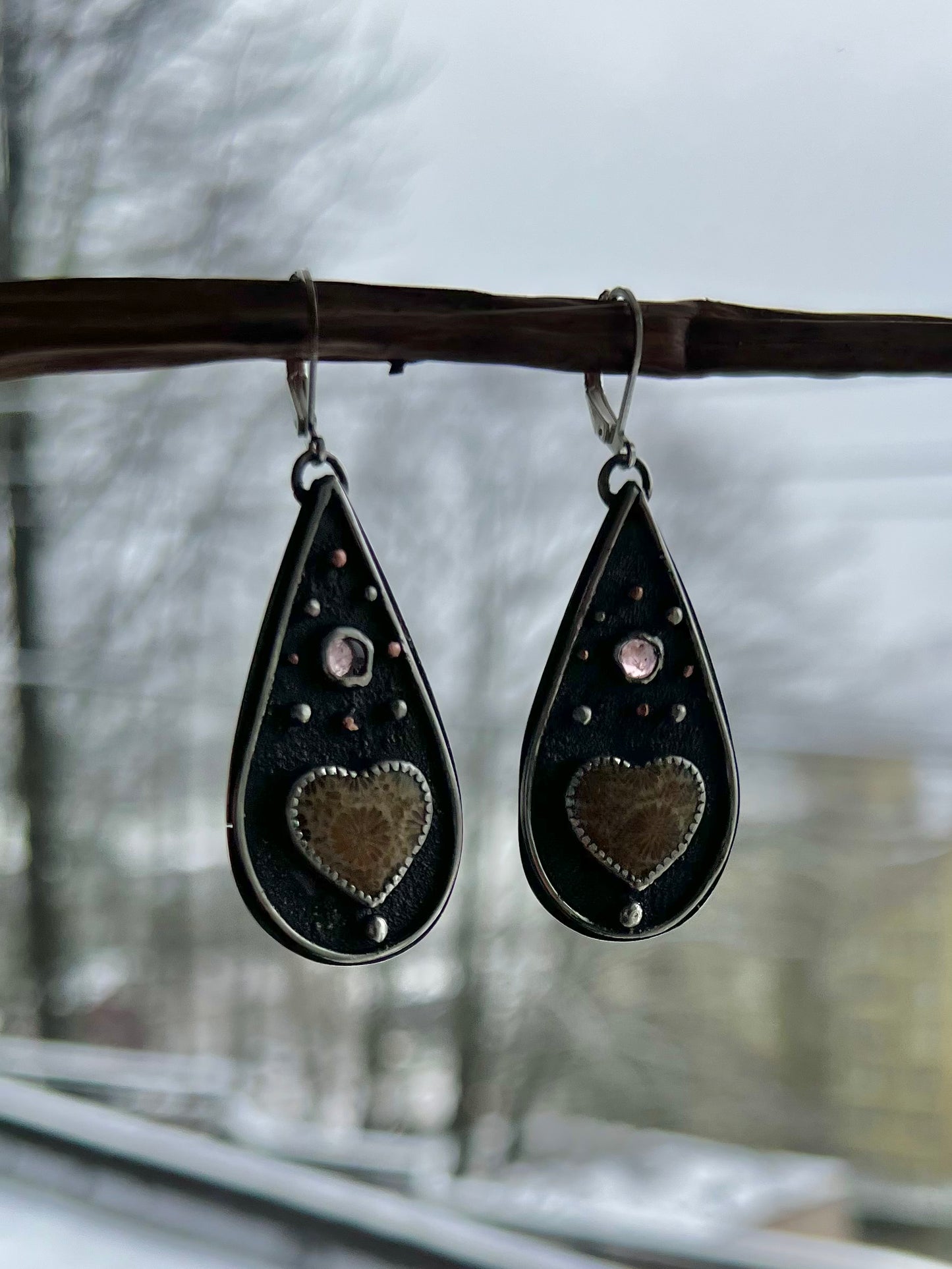 BLOOMING HEARTS EARRINGS