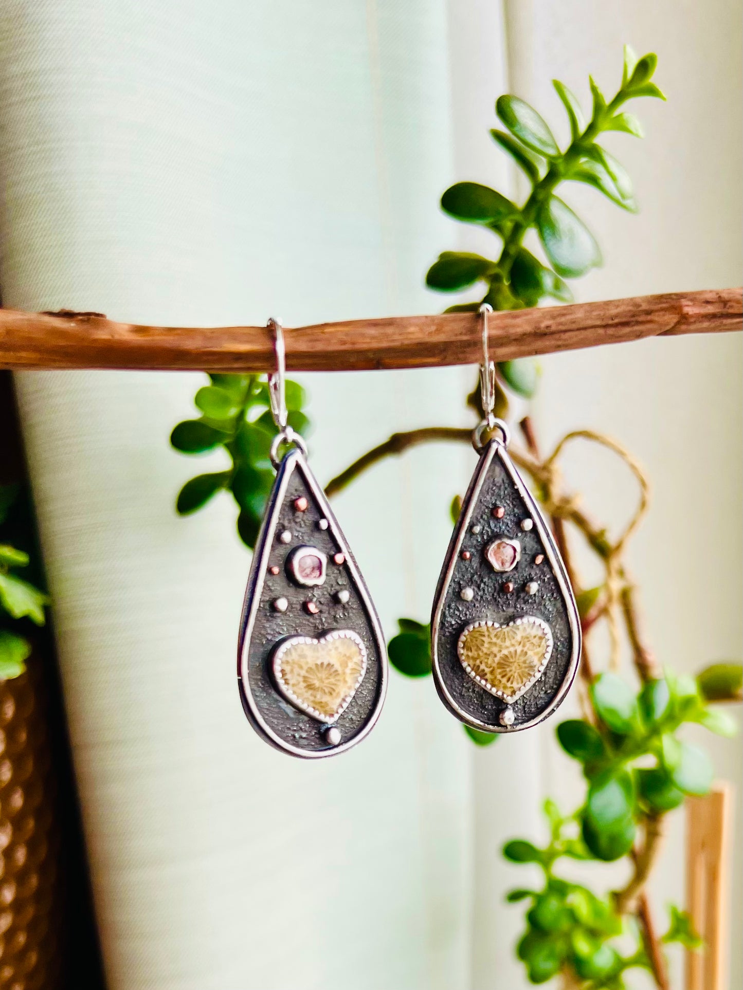 BLOOMING HEARTS EARRINGS