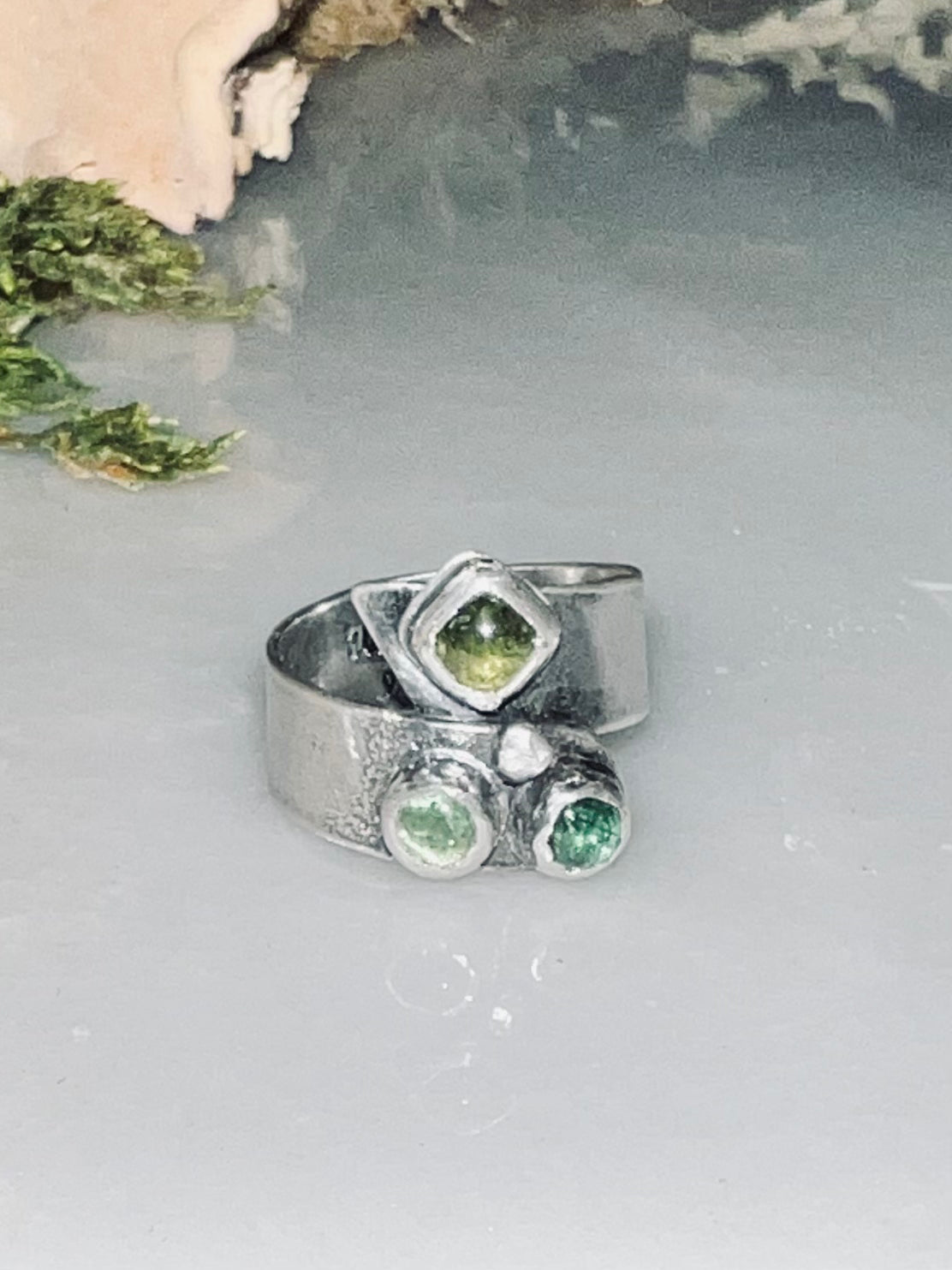 GREEN HEART CHAKRA RING