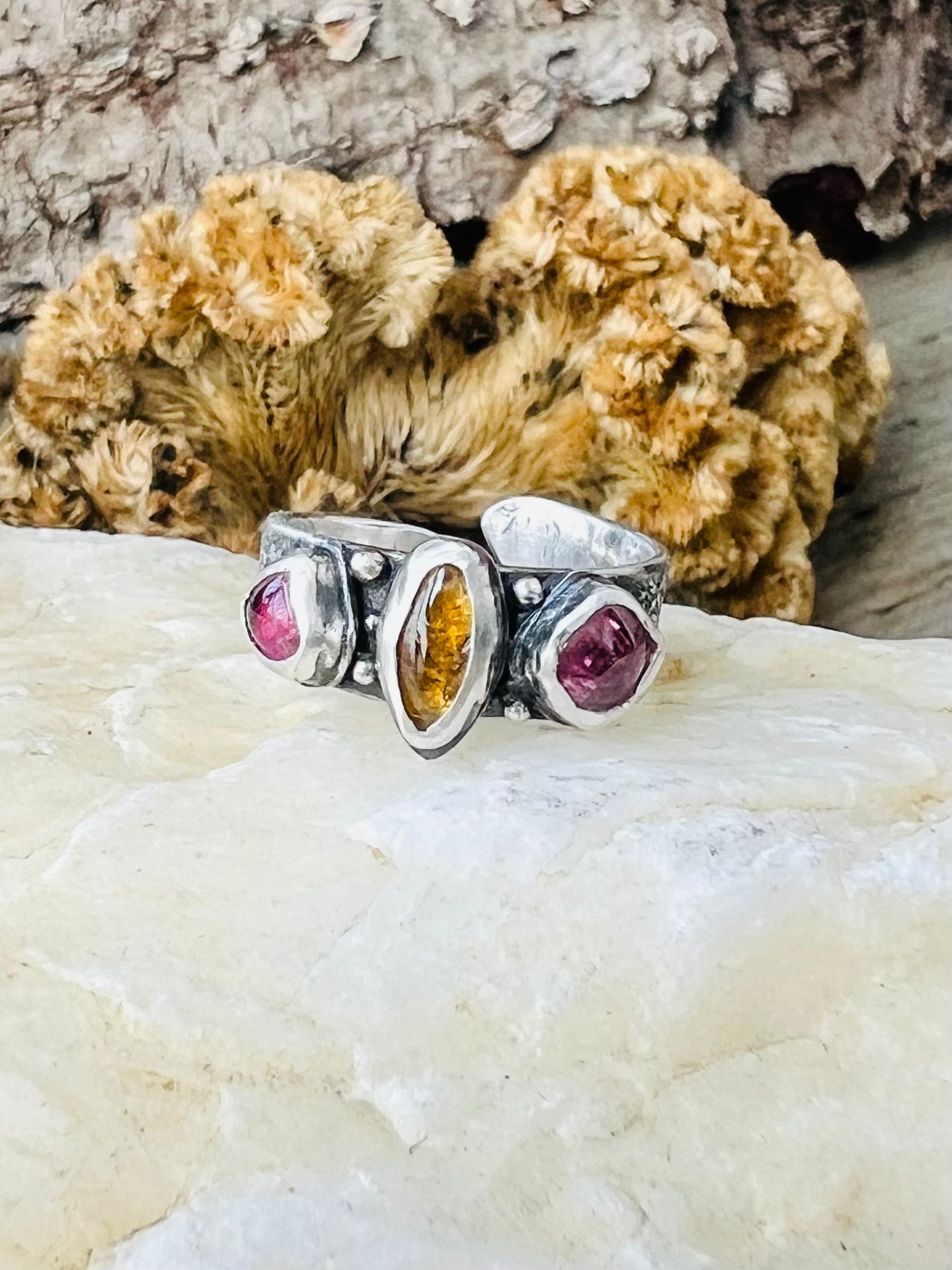 PINK HEART CHAKRA RING